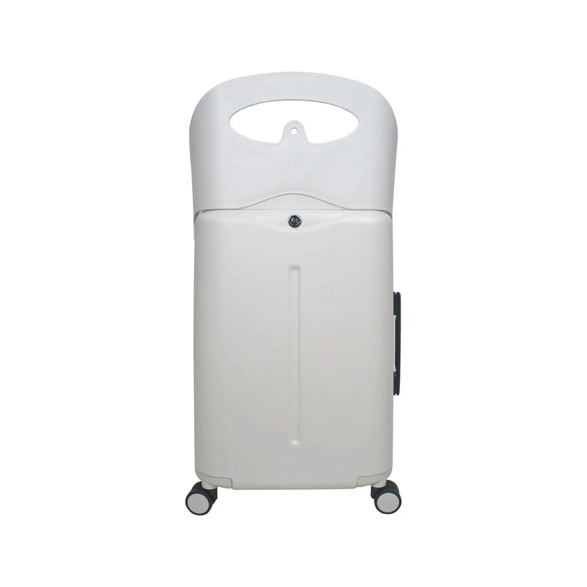 Miamily MultiCarry Ride-On Luggage (Mist Grey) 18"