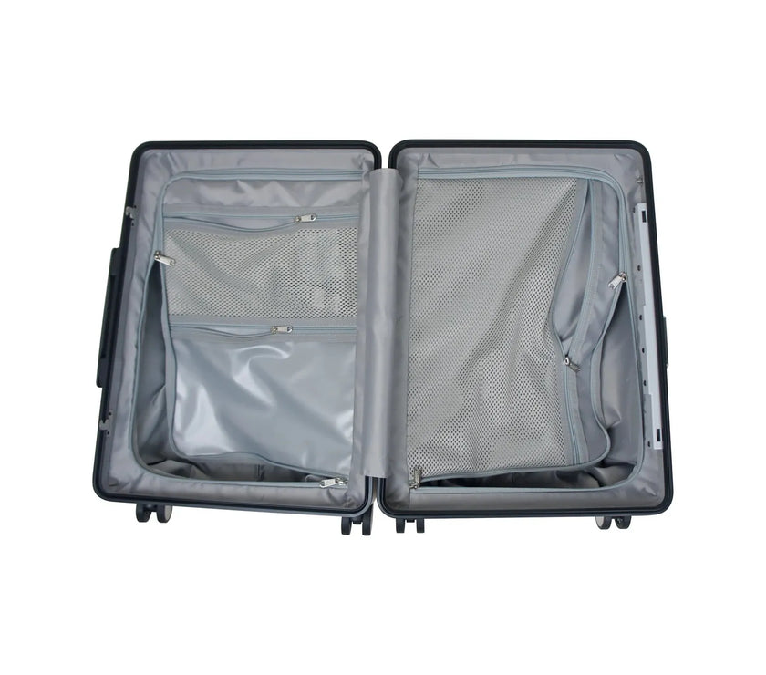 Miamily MultiCarry Ride-On Luggage (Mist Grey) 18"
