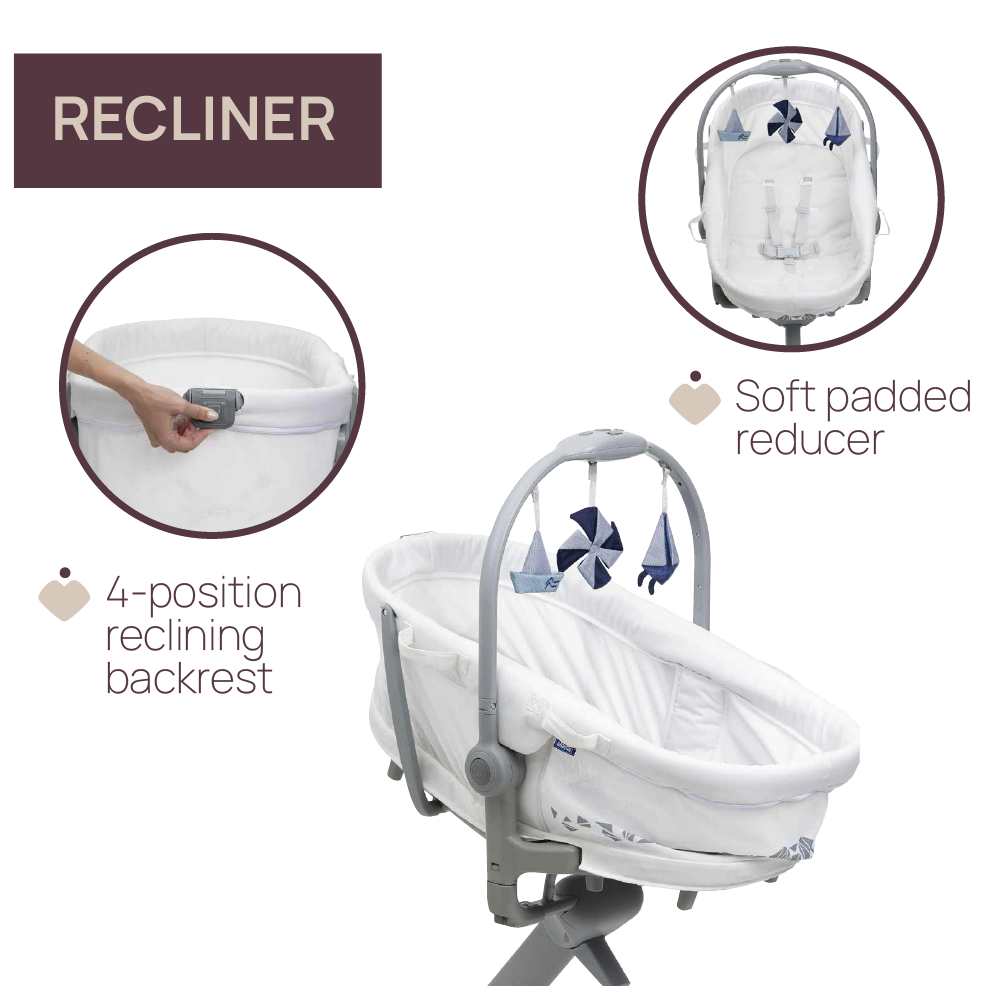 Chicco Baby Hug 5 in 1 Pro Crib (assorted colors)-7