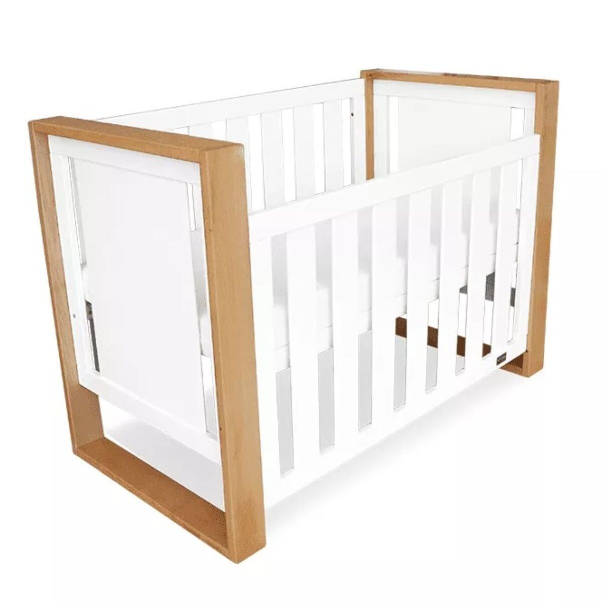 Babyhood Malika Cot - Natural/White (CNY Promo Till 16 Feb)