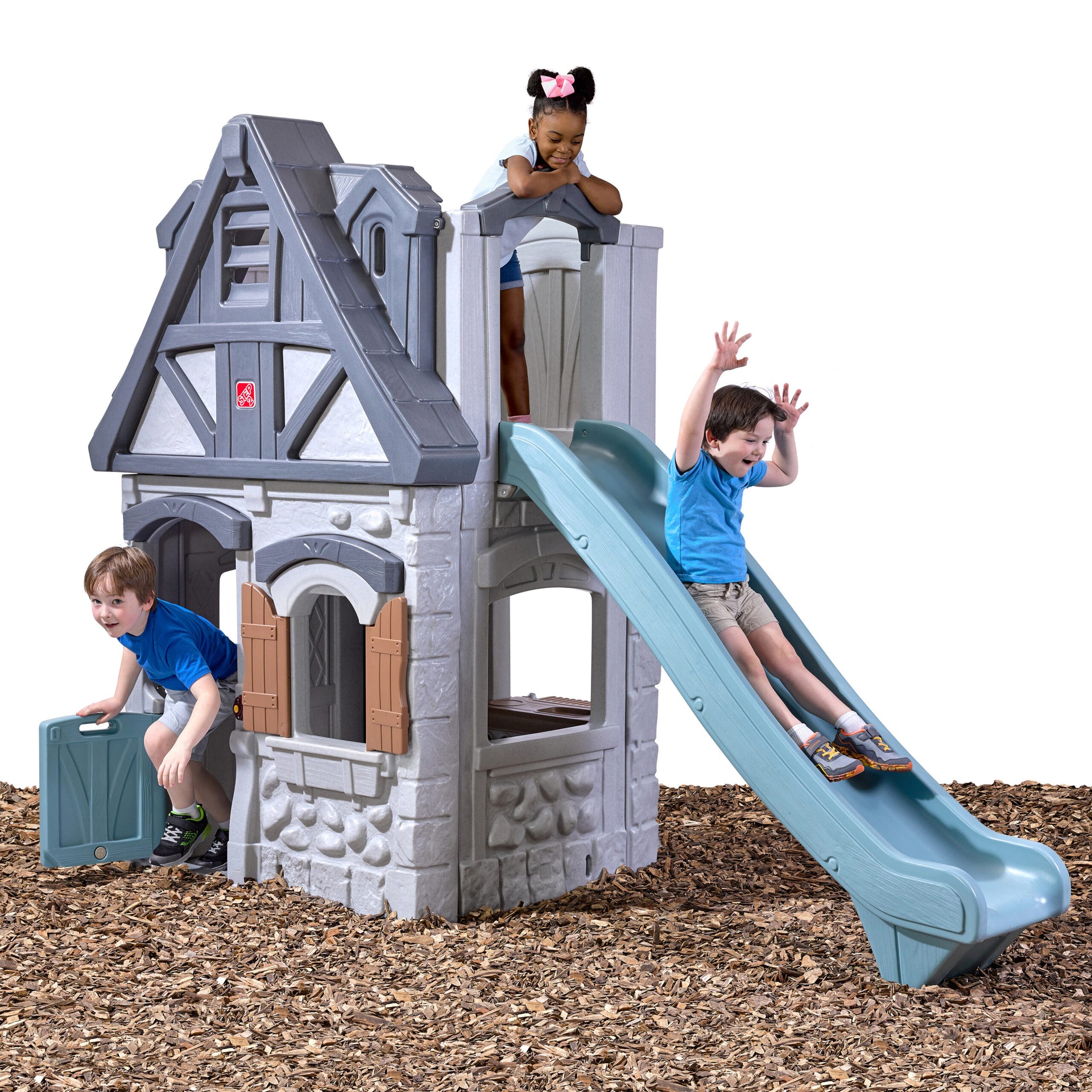 Step2 Enchanting Adventures 2-Story Playhouse & Slide