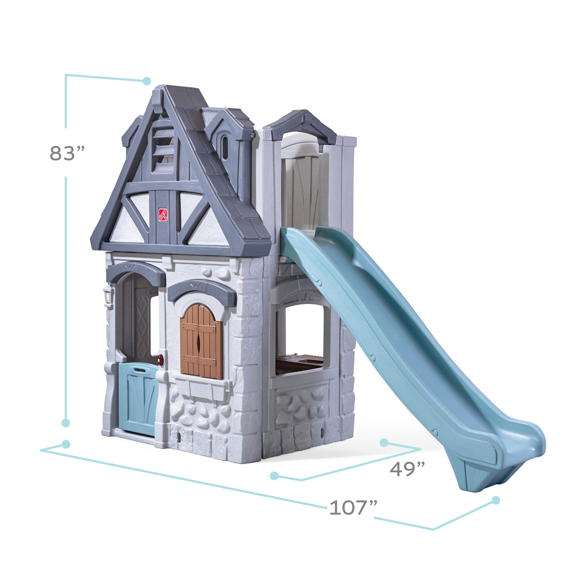 Step2 Enchanting Adventures 2-Story Playhouse & Slide