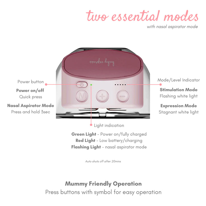[NEW Version 5] Baby Express Be Free Wearable Breast Pump-5