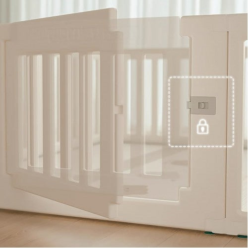 Lucky Baby Multi Functional Safety Play Yard Convertible To Wardrobe - Small