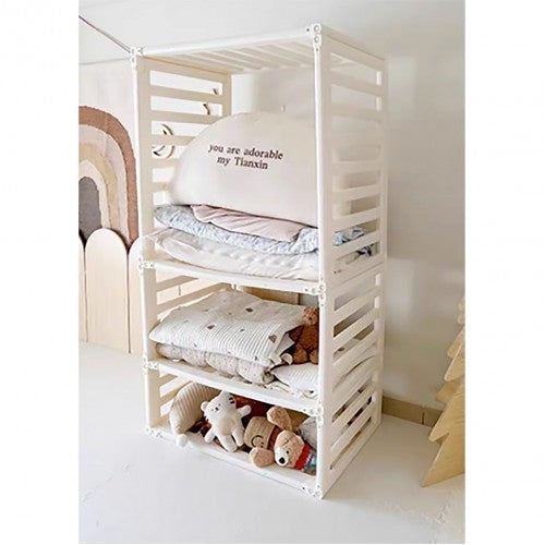Lucky Baby Multi Functional Safety Play Yard Convertible To Wardrobe - Small-8