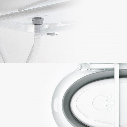 Lucky Baby Collato Bath Tub W/Stand + Bath Support-11