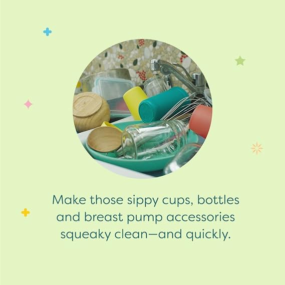 Babyganics foaming dish & bottle soap, fragrance free-9