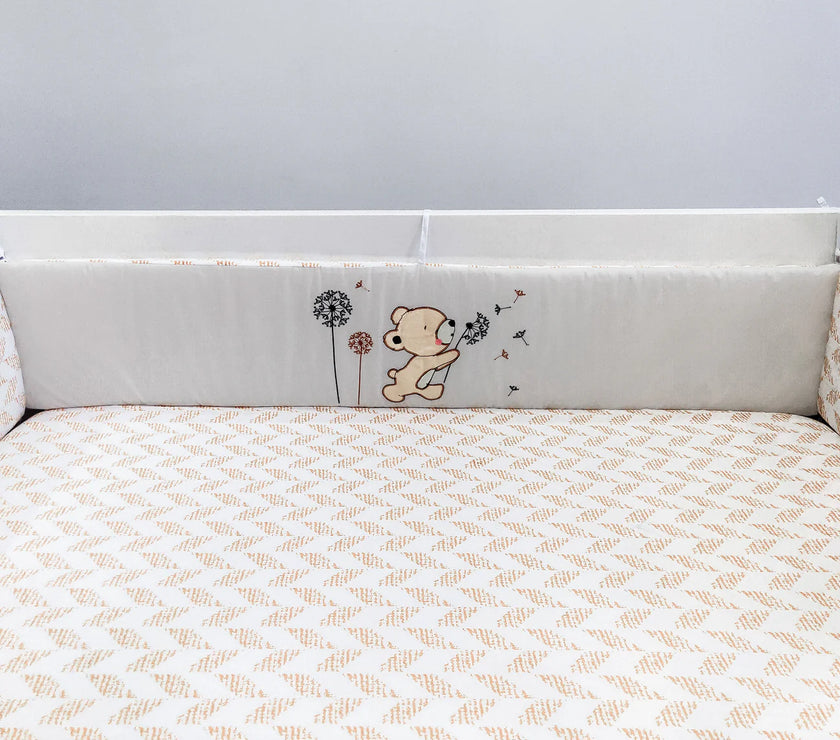 Palette Box 100% Cotton 4-Pieces Bumper Set