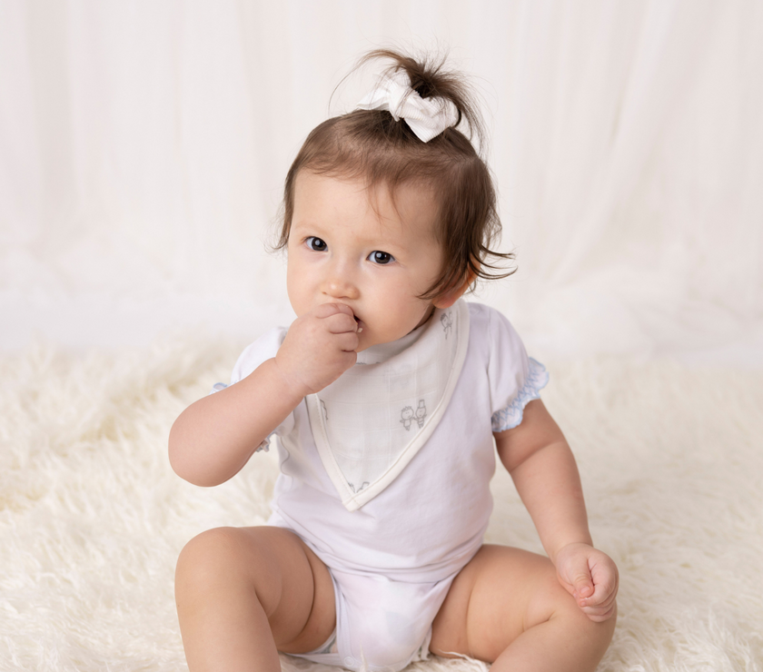 Kiki and Sebby 6-Layer Muslin Bandana Bibs