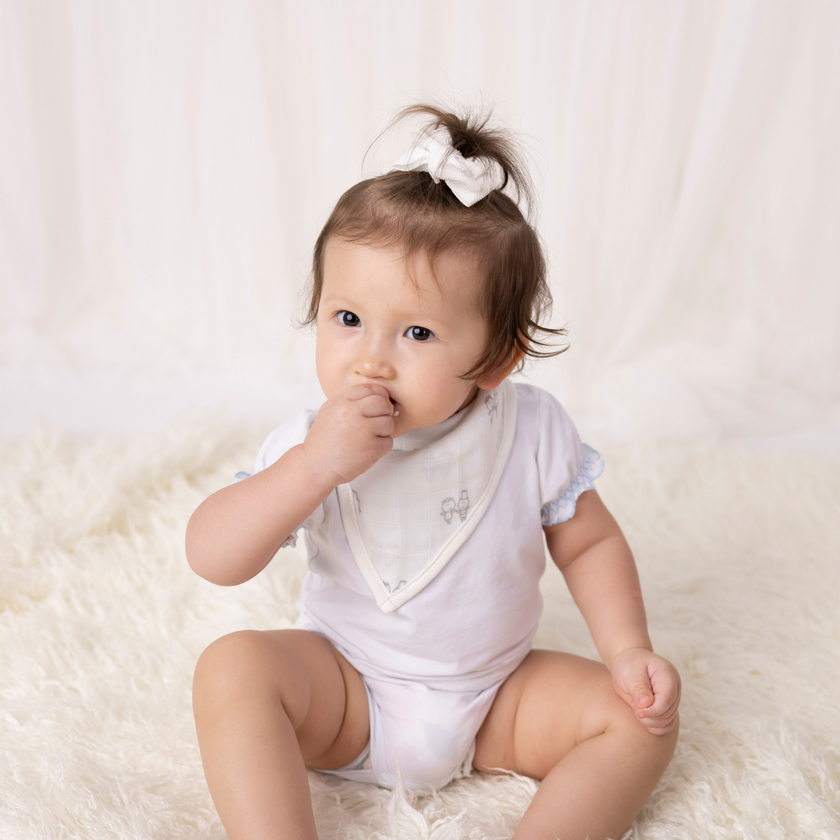 Kiki and Sebby 6-Layer Muslin Bandana Bibs