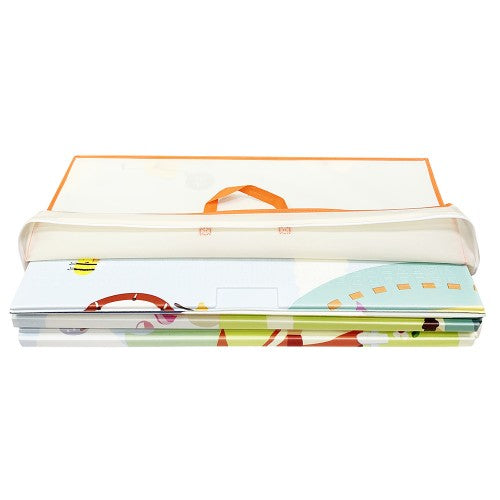 Lucky Baby Tell Me A Story Educative XPE Dual FOLDABLE Mats - Hot Air Balloon (10mm)-2