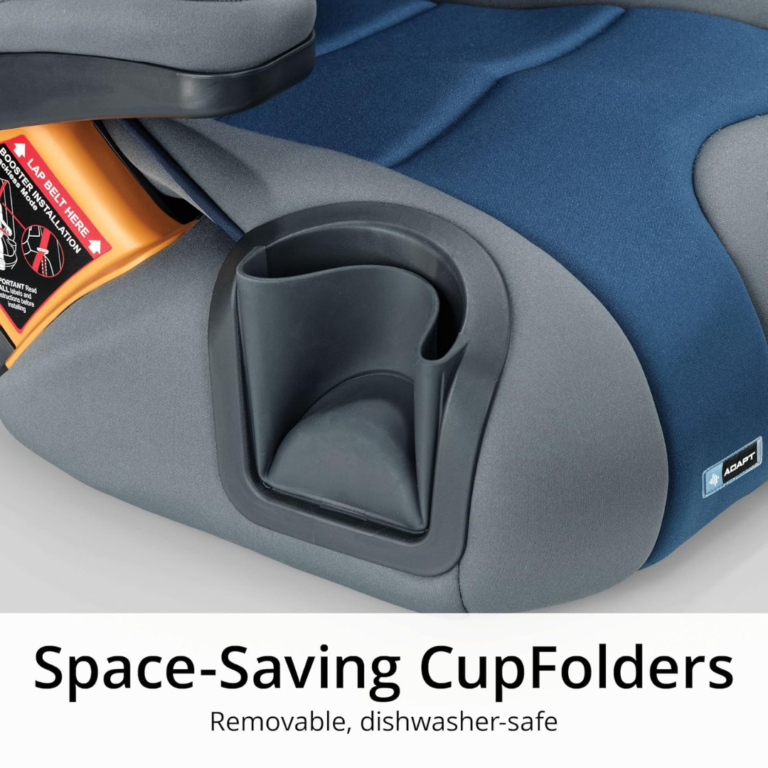 Chicco KidFit Adapt Plus 2-in-1 Belt-Positioning Booster Car Seat 08079728050070