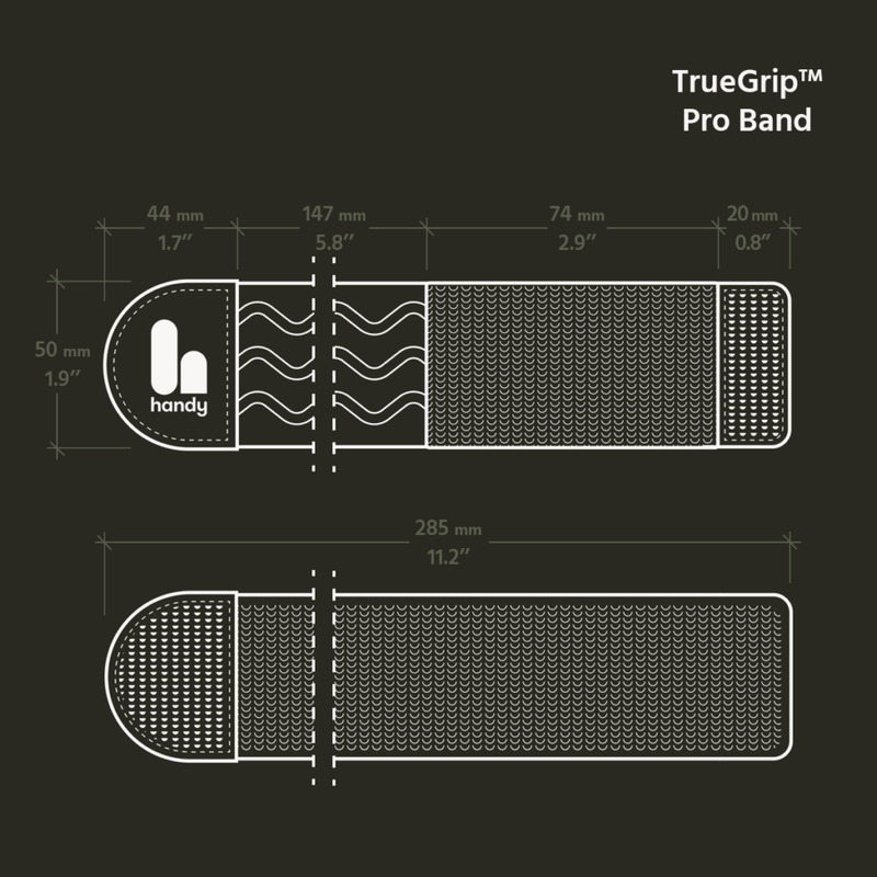 The Handy TrueGrip Pro Band with Anti-slip Silicone Pattern-4