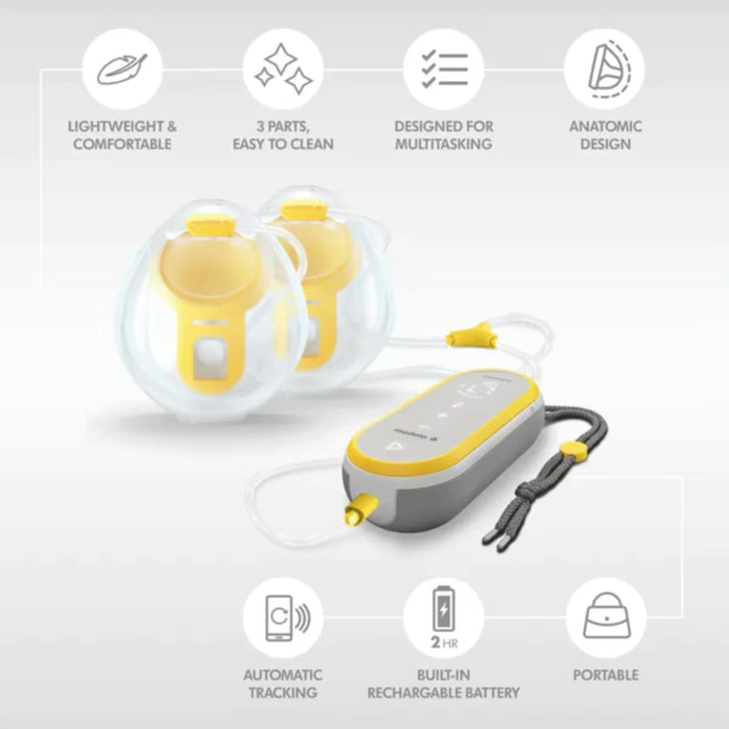 Medela Freestyle™ Hands-free Double Electric Wearable BreastPump-6