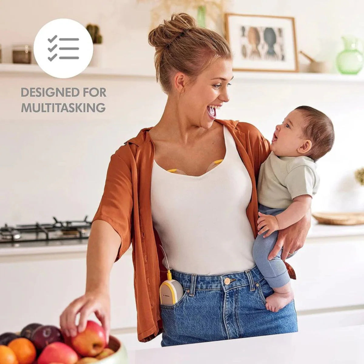 Medela Freestyle™ Hands-free Double Electric Wearable BreastPump-5