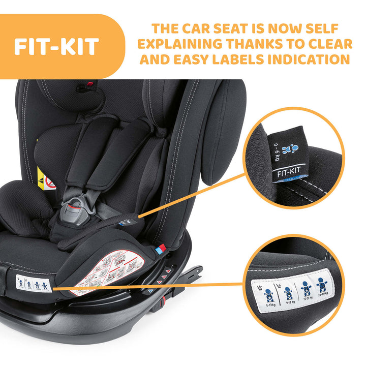 Chicco Unico Plus All In One Car Seat India Ink 05079715390000