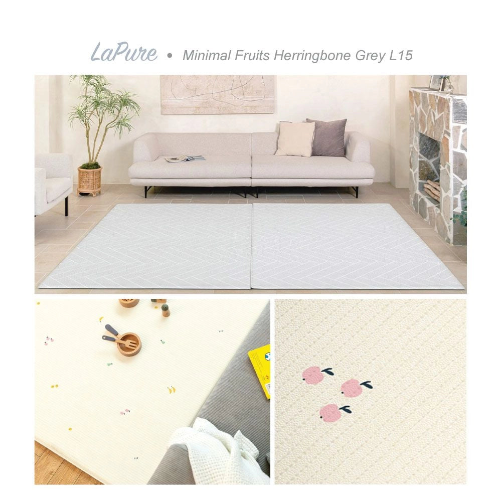 Parklon LaPure Minimal Fruits Herringbone Grey (Size L15)-1