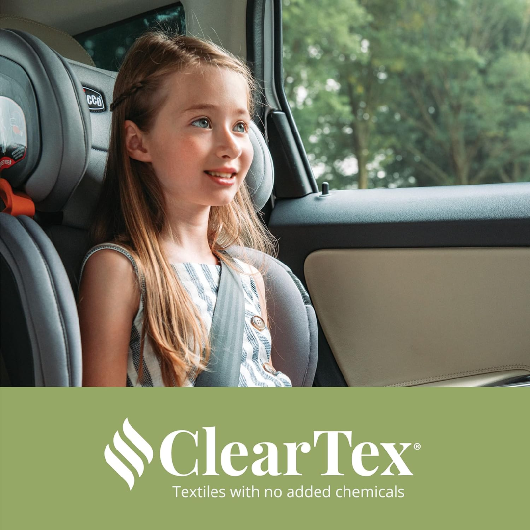 Chicco KidFit ClearTex Plus 2-in-1 Belt-Positioning Booster Car Seat 00079627120070