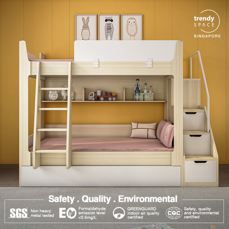 Designer Style SG Bunk bed | Super Single size (Book appointment to view)-13