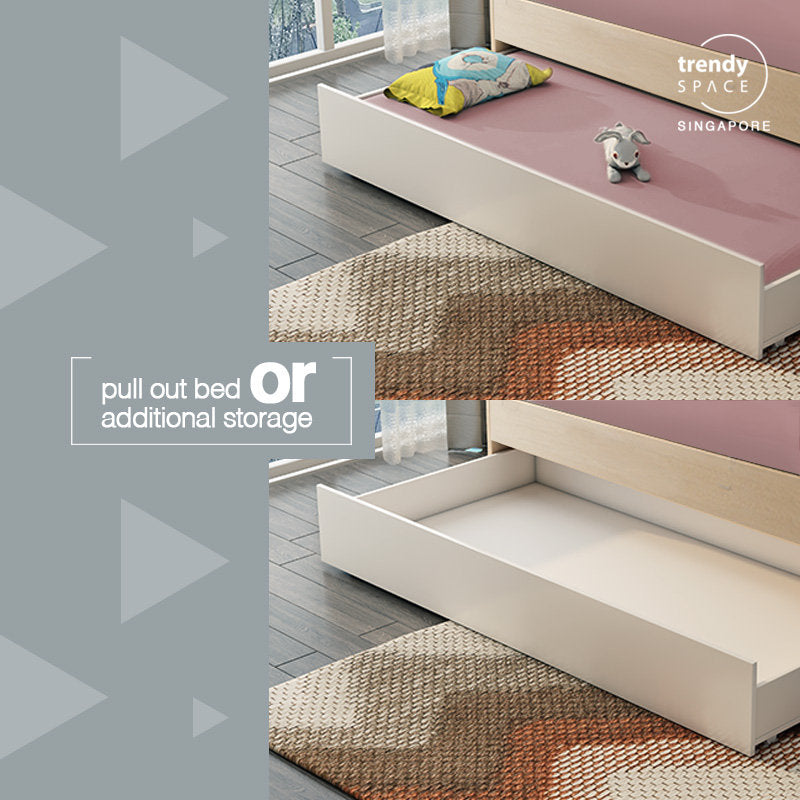 Designer Style SG Bunk bed | Super Single size (Book appointment to view)-11