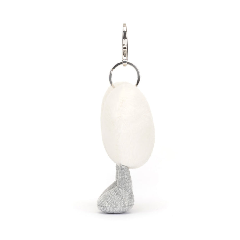 Jellycat Amuseable Cream Heart Bag Charm (A4CRHBC)