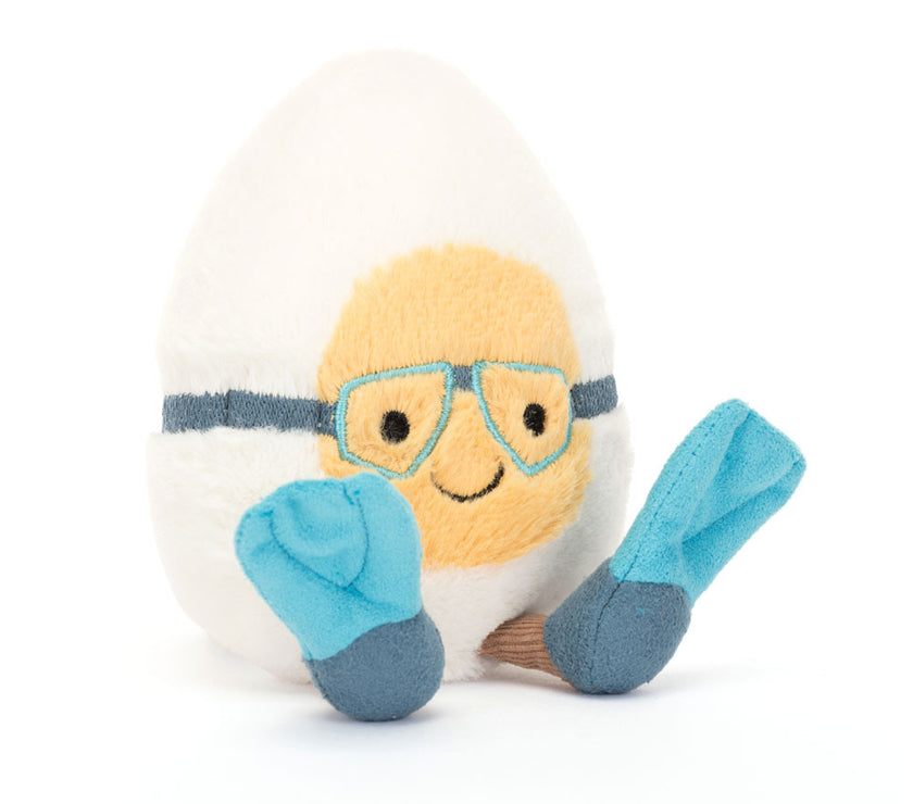 Jellycat Amuseable Boiled Egg Scuba (A6BES)