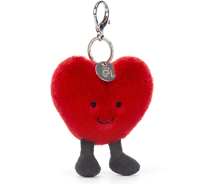 Jellycat Amuseable Heart Bag Charm (AH4BC)