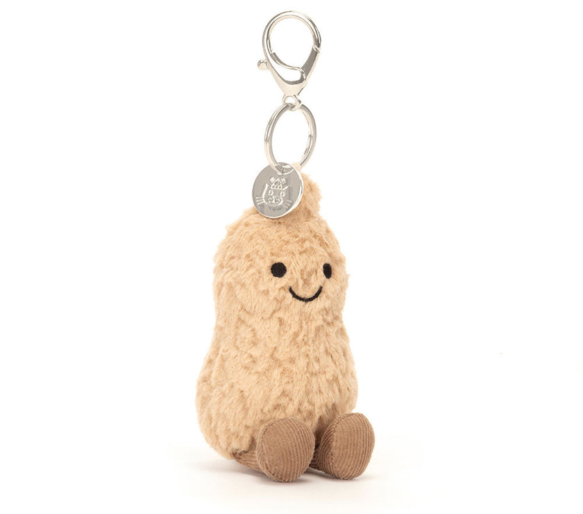 Jellycat Amuseable Peanut Bag Charm (APN4BC)