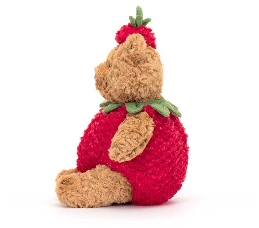 Jellycat Bartholomew Bear Strawberry (BARM2BST)