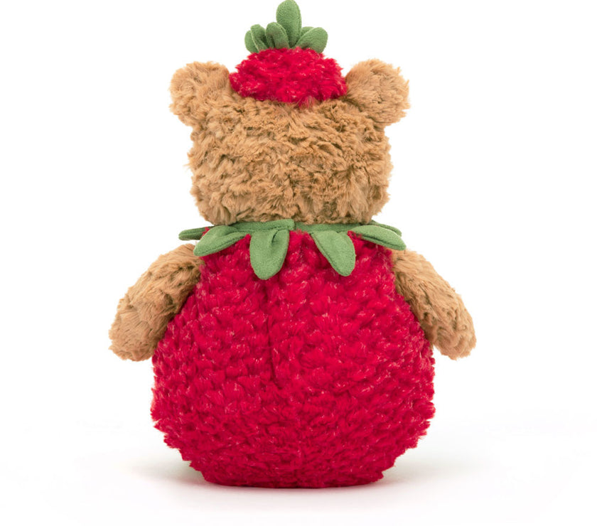 Jellycat Bartholomew Bear Strawberry (BARM2BST)