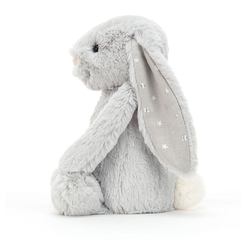 JellyCat Bashful Shimmer Bunny Original - Medium H31cm-2