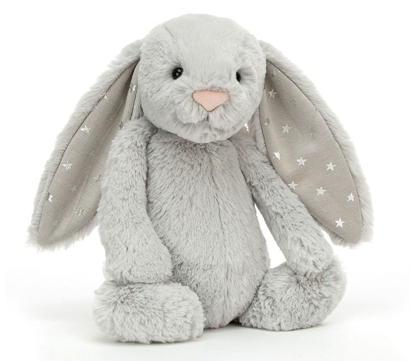 JellyCat Bashful Shimmer Bunny Original - Medium H31cm