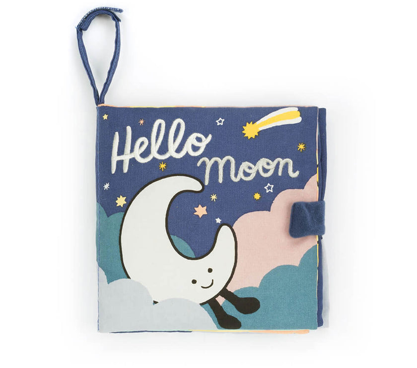 Jellycat Hello Moon Fabric Book (BB444HM)