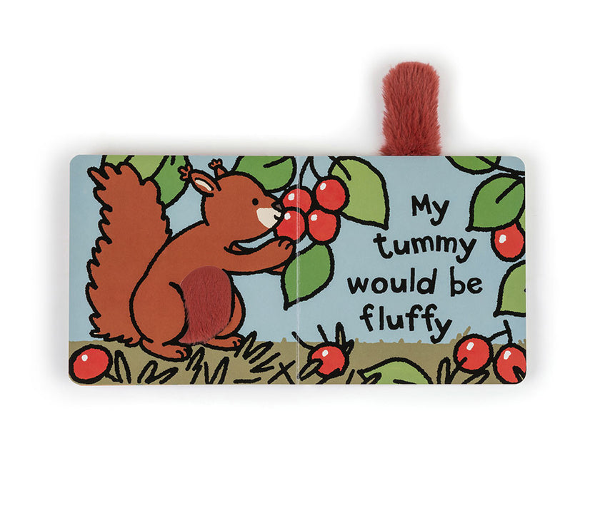Jellycat If I Were a Squirrel Board Book (BB444SQ)