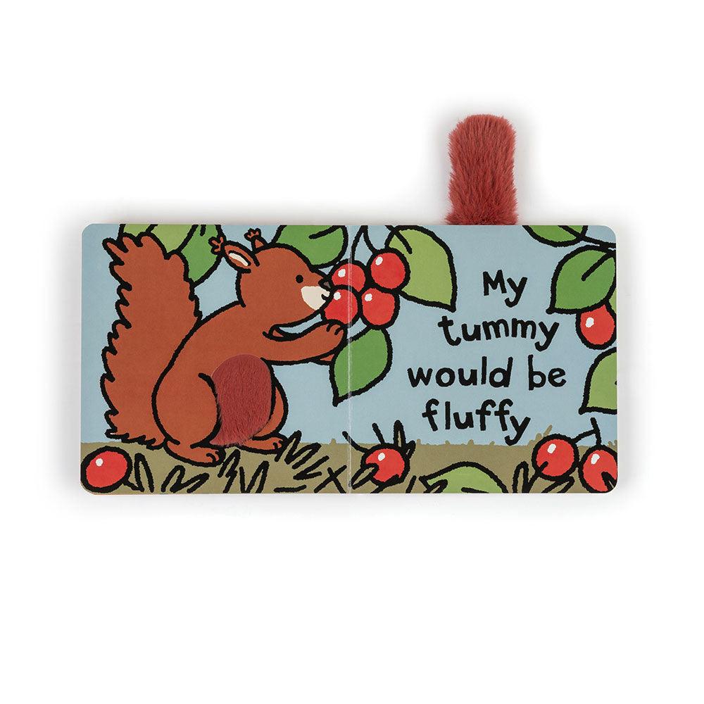 Jellycat If I Were a Squirrel Board Book (BB444SQ)