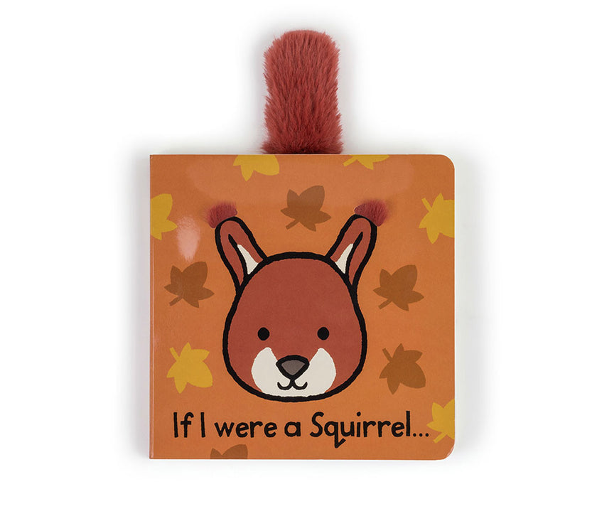 Jellycat If I Were a Squirrel Board Book (BB444SQ)
