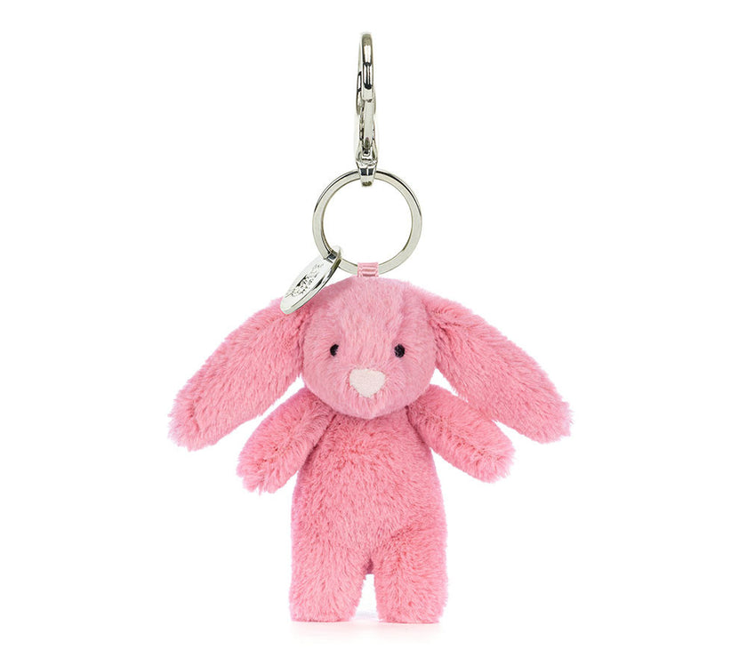 Jellycat Bashful Pink Bunny Bag Charm