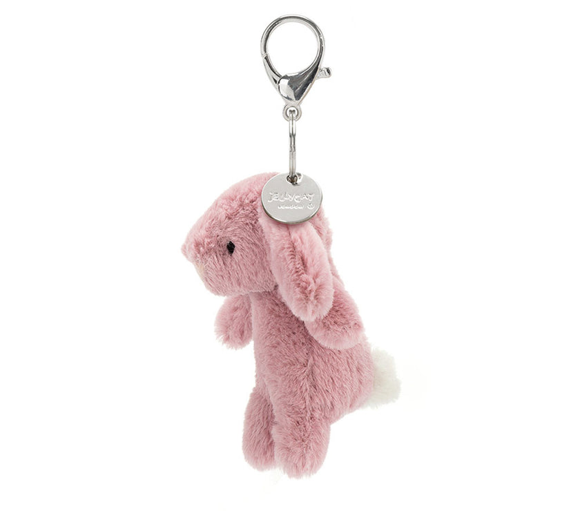 Jellycat Bashful Bunny Tulip Bag Charm H8CM