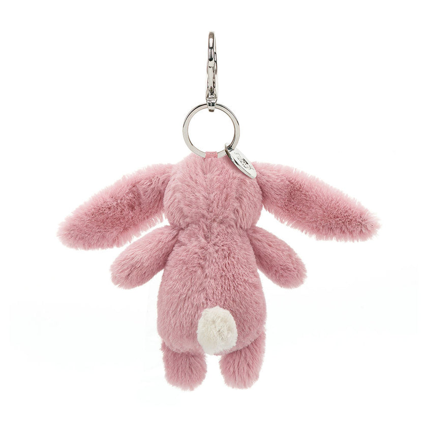Jellycat Bashful Bunny Tulip Bag Charm H8CM
