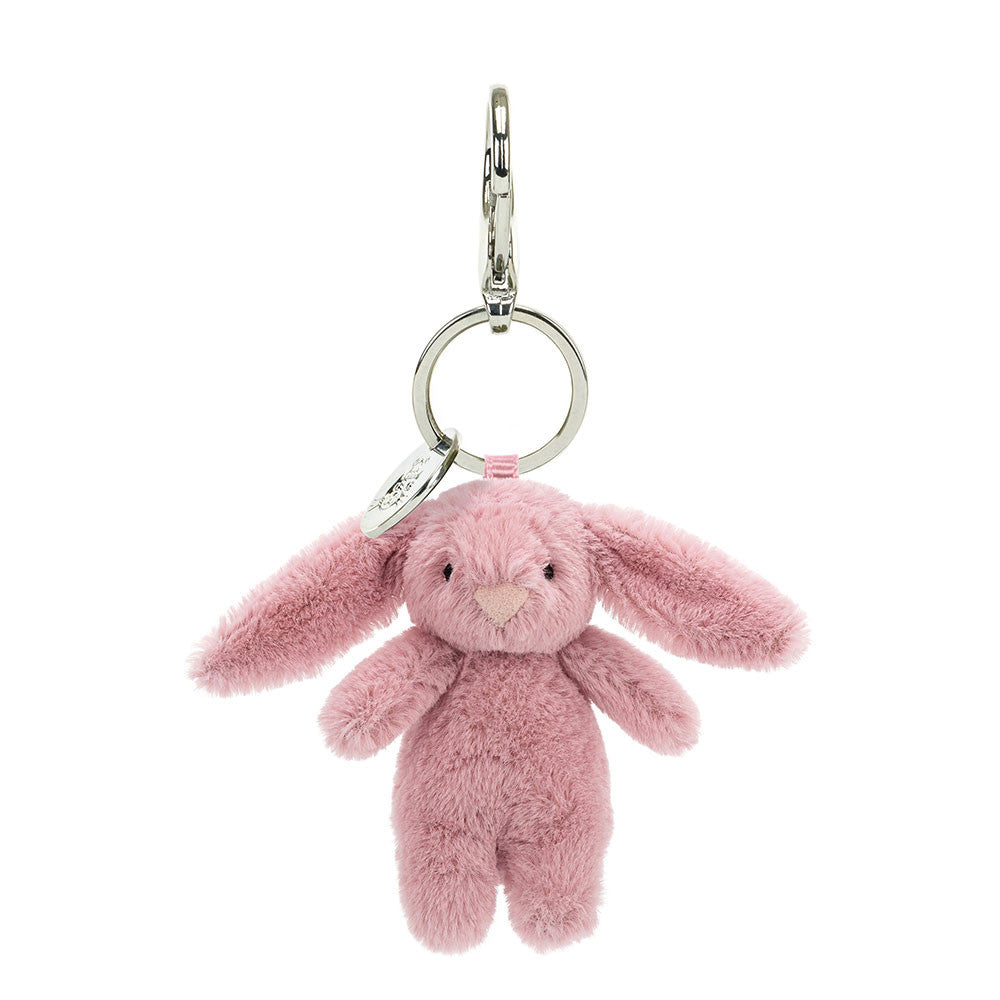 Jellycat Bashful Bunny Tulip Bag Charm H8CM-1