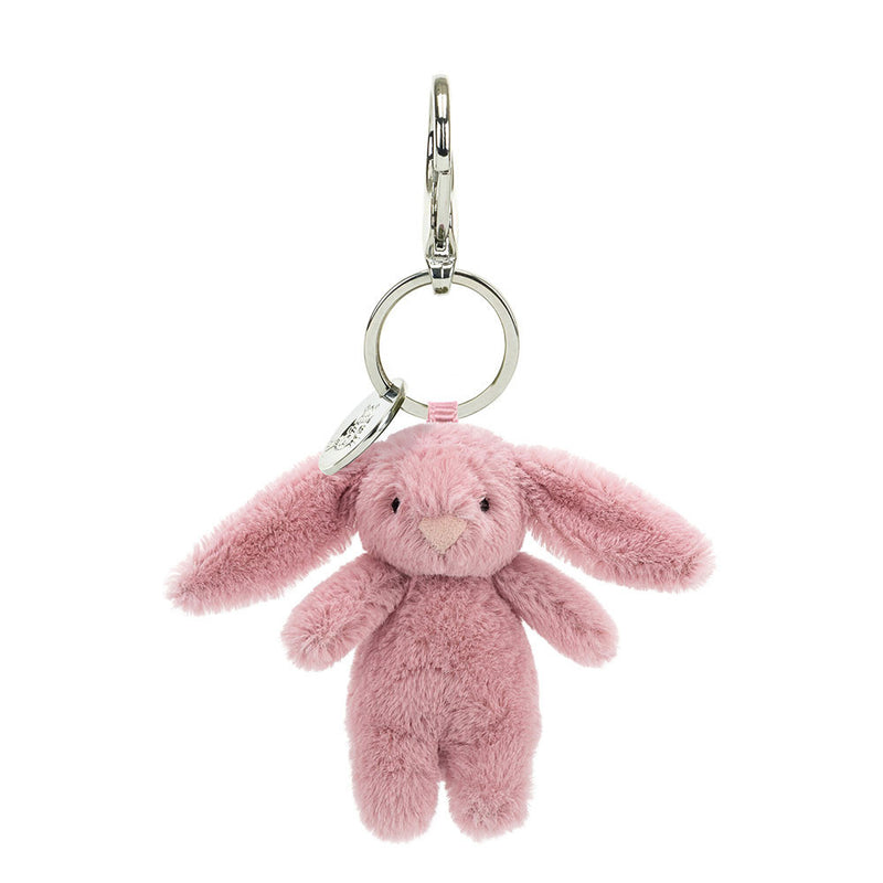 Jellycat Bashful Bunny Tulip Bag Charm H8CM-1