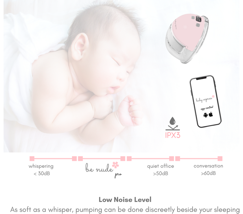 Baby Express BE Nude Pro Wearable Breast Pump