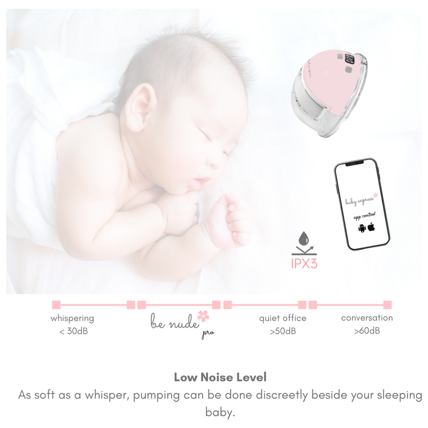 Baby Express BE Nude Pro Wearable Breast Pump