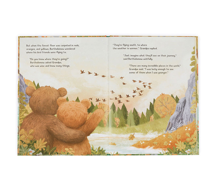 Jellycat It's a Big World Bartholomew Book (BK4BAR)