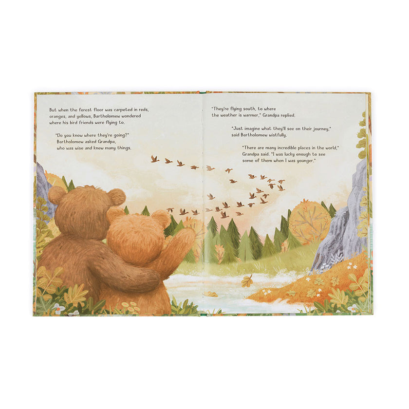 Jellycat It's a Big World Bartholomew Book (BK4BAR)