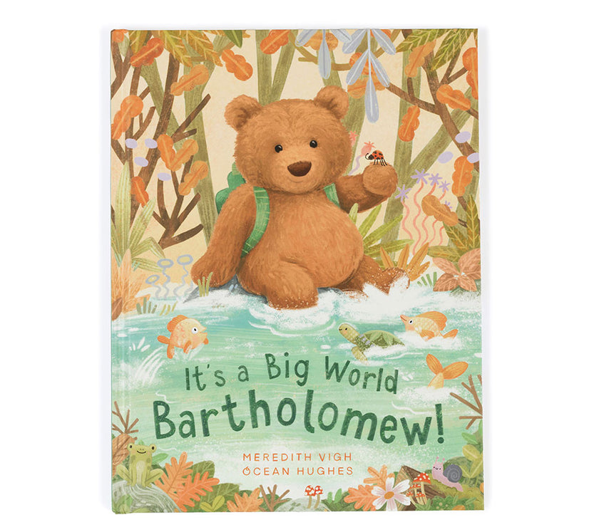 Jellycat It's a Big World Bartholomew Book (BK4BAR)