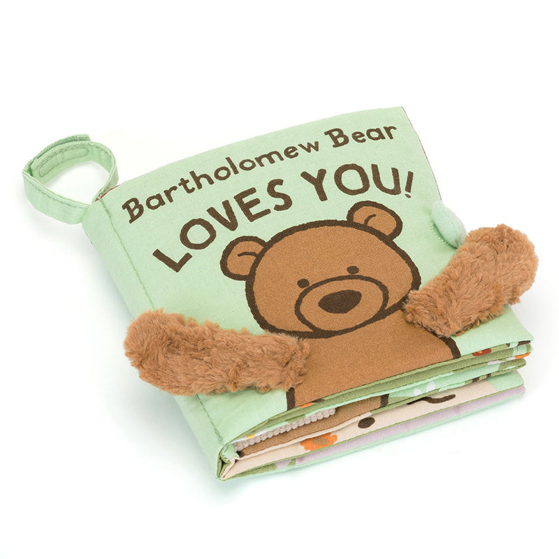 Jellycat Bartholomew Bear Loves You Book-2