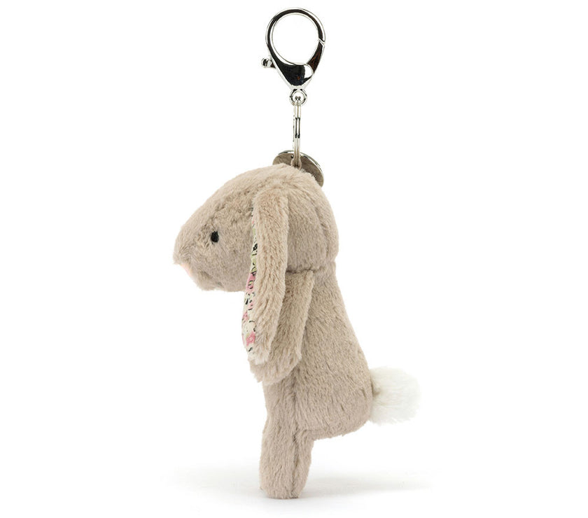 Jellycat Blossom Beige Bunny Bag Charm