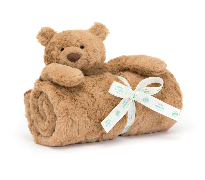 Jellycat Bartholomew Bear Blankie (BLNK4BAR)