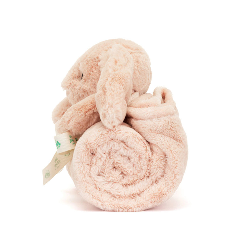 Jellycat Bashful Blush Bunny Blankie (BLNK4BLU)
